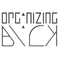 Organizing Black Logo